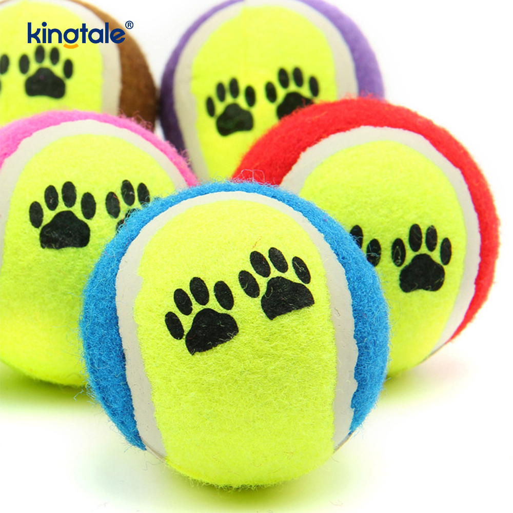 Pet Toy Tennis بادوام و مقاوم در برابر گاز گرفتن برای Pet Chew Exercise Interactive