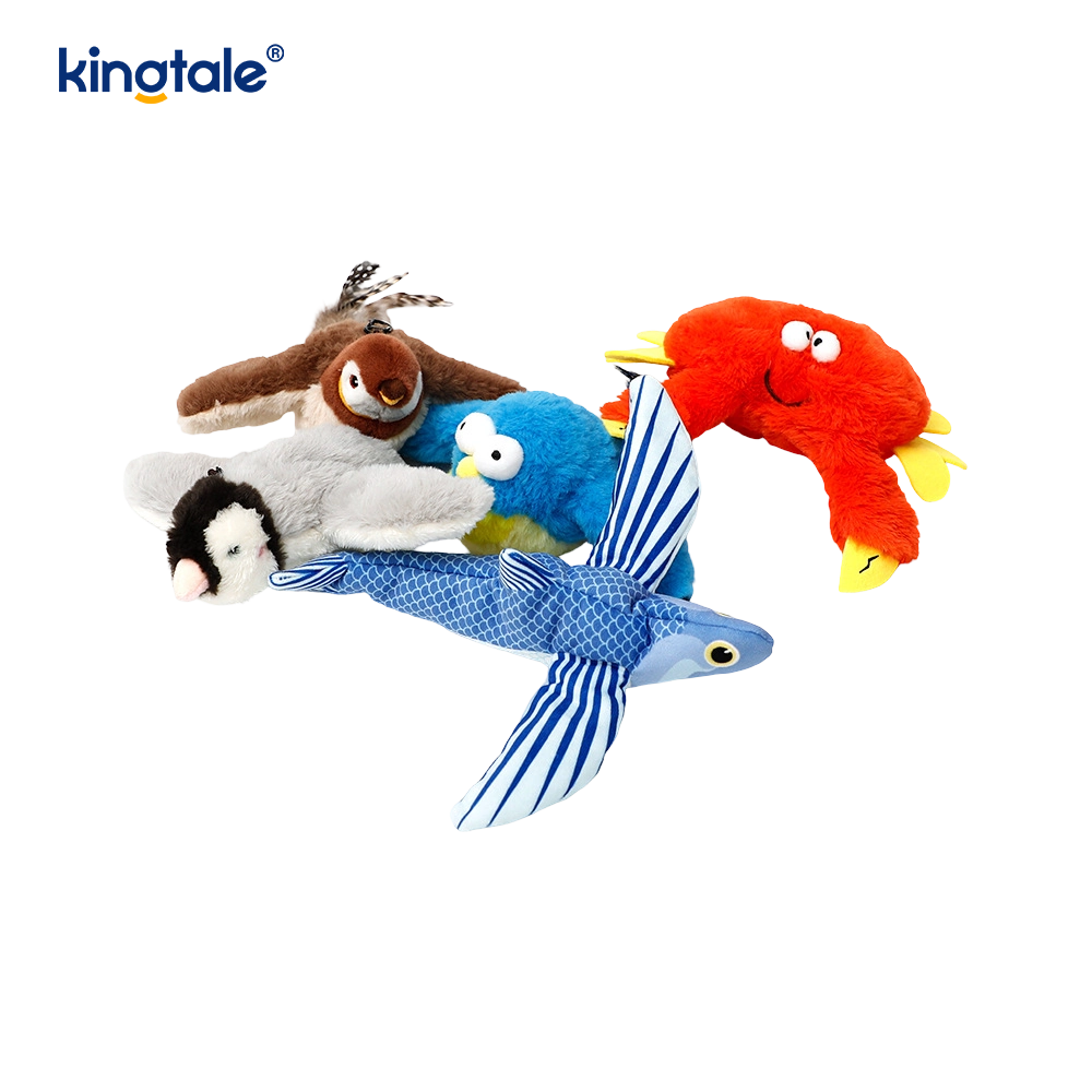 اسباب بازی مخمل دار شبیه سازی شده Sparrow Pet برای همه نژادها Cat Kicker Catnip Toys Sparrow