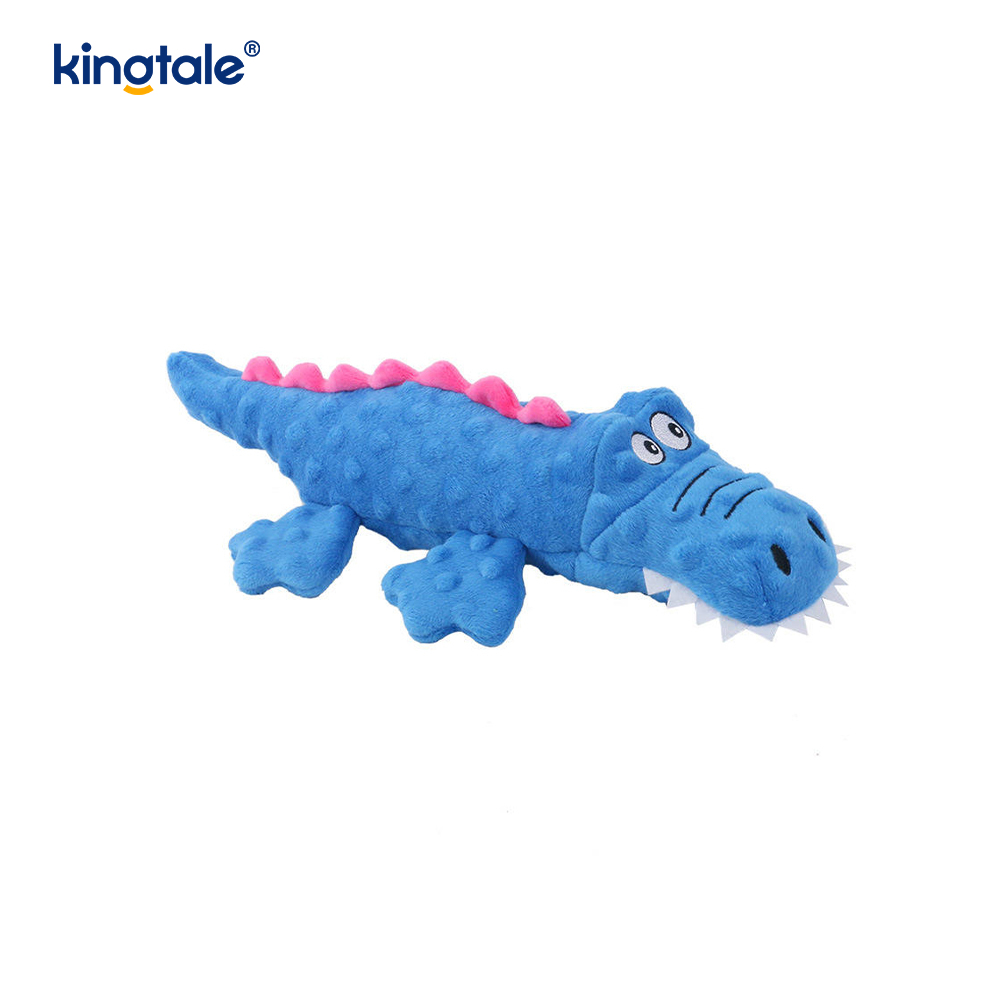 اسباب بازی مخمل دار کروکودیل Pet Squeak برای تمیز کردن دندان ها