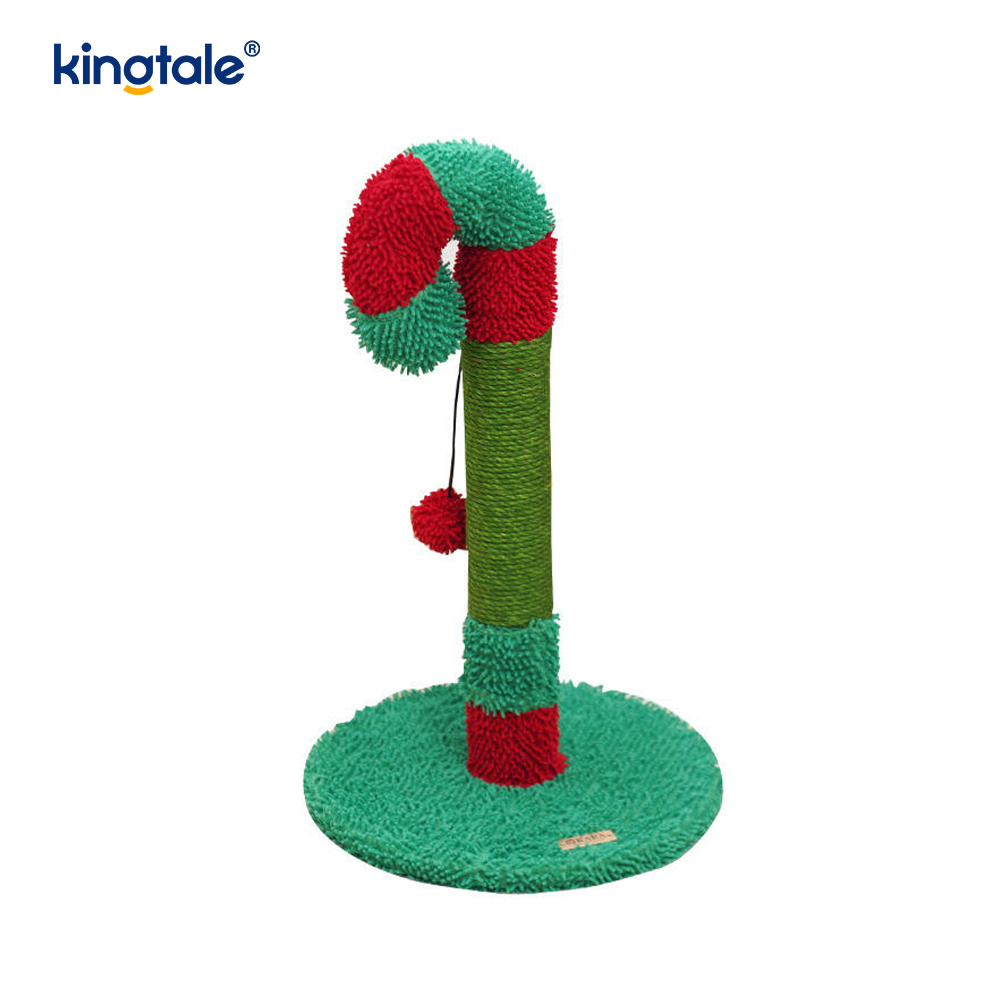 سری کریسمس سفارشی مقاوم در برابر سایش Cat Scratch Pillar Siege Tower آپارتمان